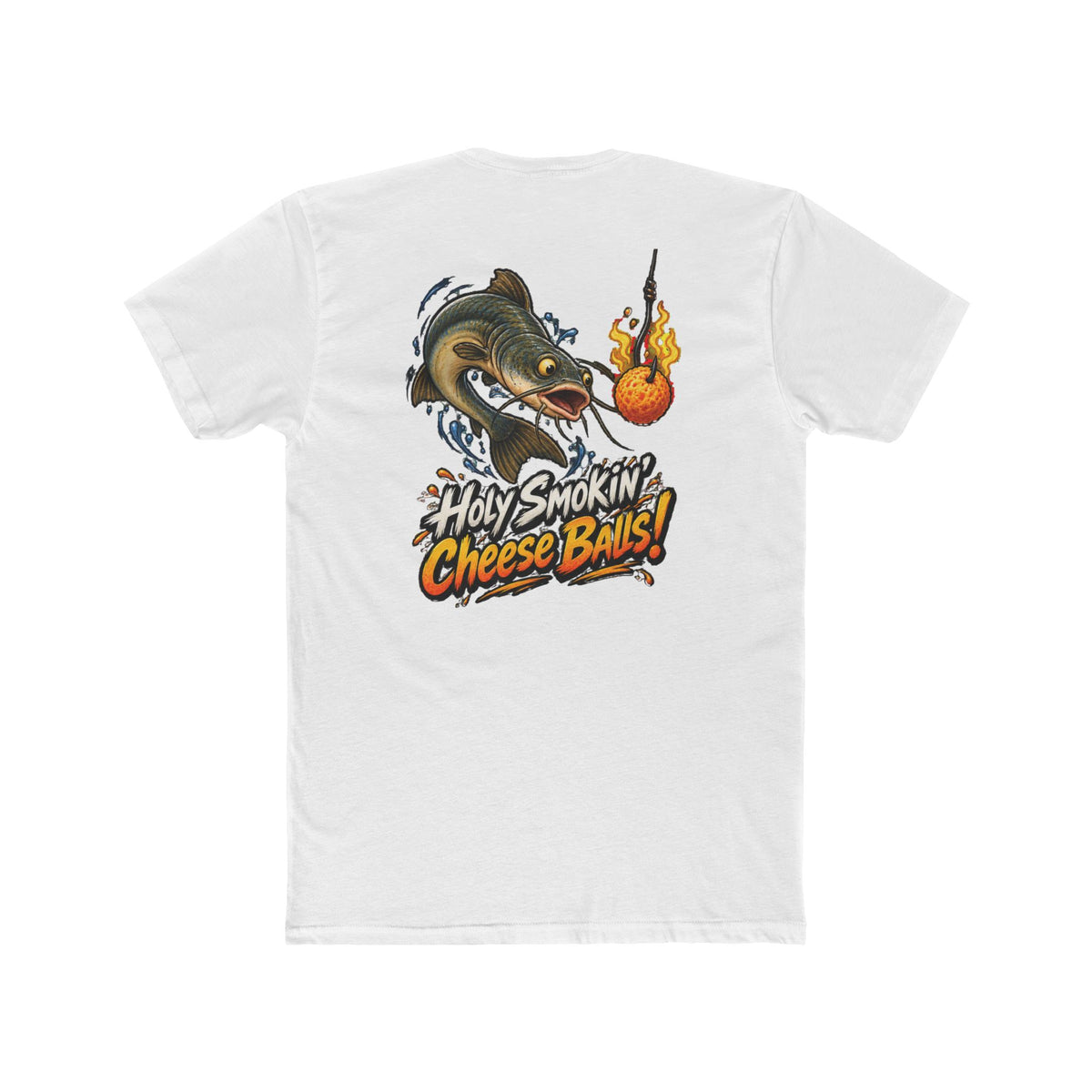 Holy Smokin' Cheese Balls! Graphic Tee — Mud Frog Outfitters Fishing Shirt