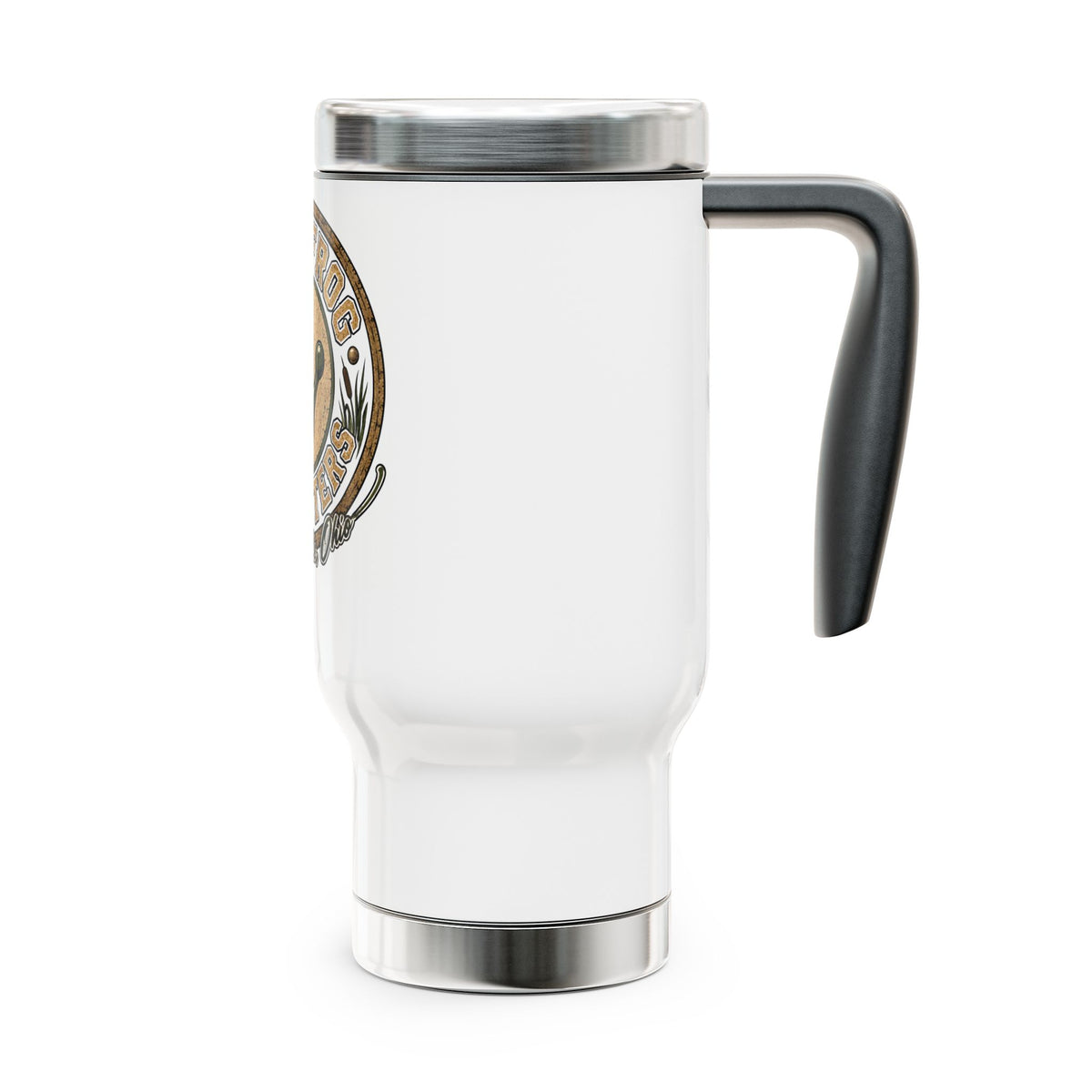 Travel Mug - Mud Frog Outfitters 14oz Stainless Steel Handle Mug